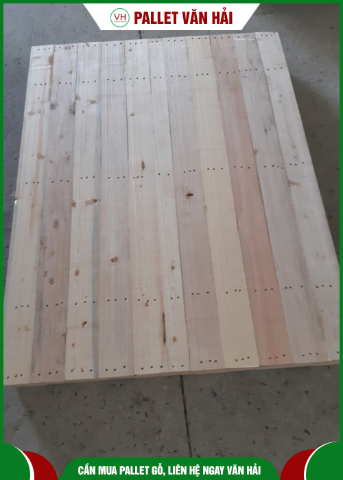 Pallet gỗ mặt liền 1100*1300*130